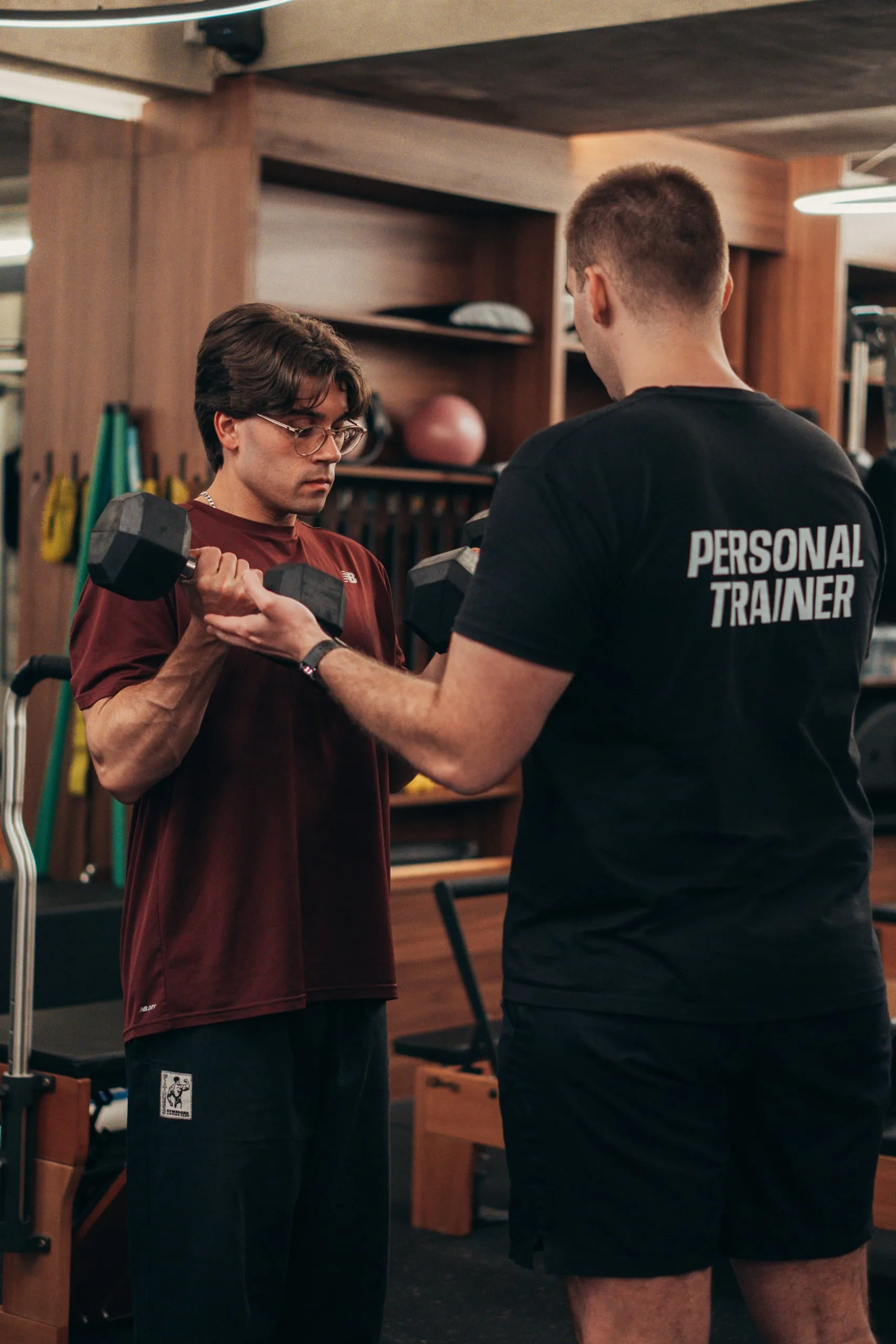 Treinos acompanhados por um Personal Trainer